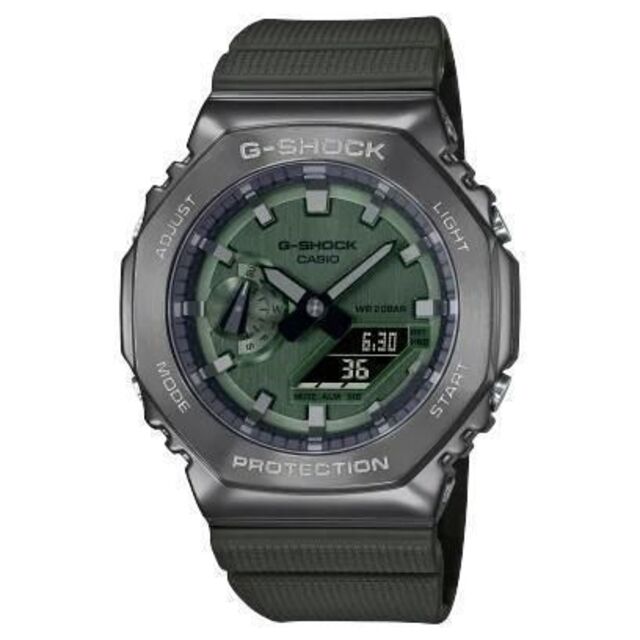 Gショック GM-2100B-3A BOX付 新品未使用 メタルオーク 【別倉庫からの