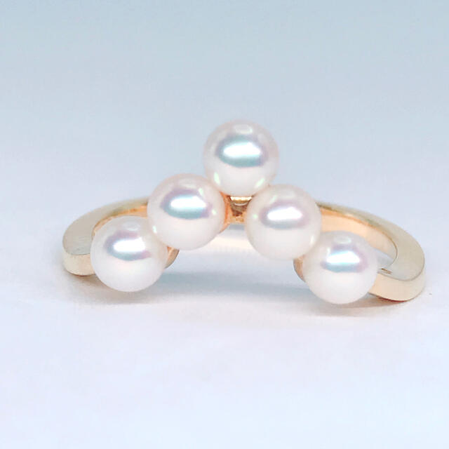 MIKIMOTO  ミキモト　ベビーパール　リング　K18