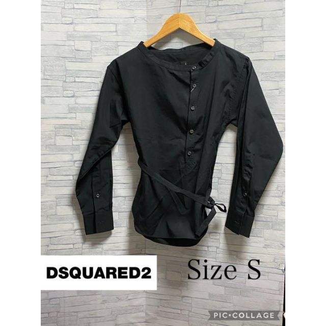 DSQUARED2(ディースクエアード)の新品　未使用　タグ付き　美品　DSQUARED2 シャツSサイズ　綿100% レディースのトップス(シャツ/ブラウス(長袖/七分))の商品写真