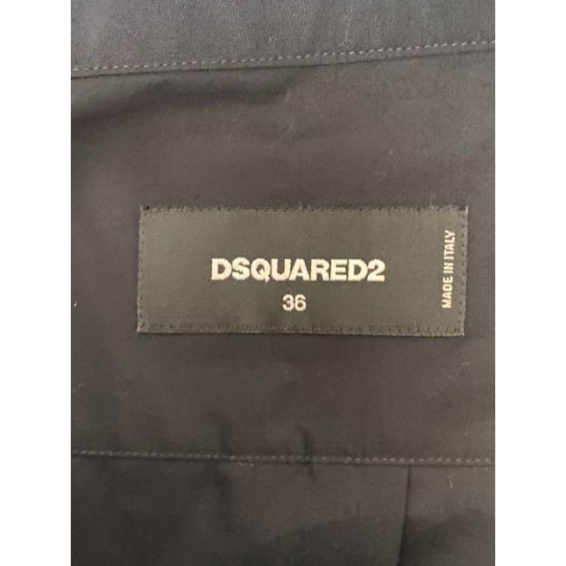 DSQUARED2(ディースクエアード)の新品　未使用　タグ付き　美品　DSQUARED2 シャツSサイズ　綿100% レディースのトップス(シャツ/ブラウス(長袖/七分))の商品写真