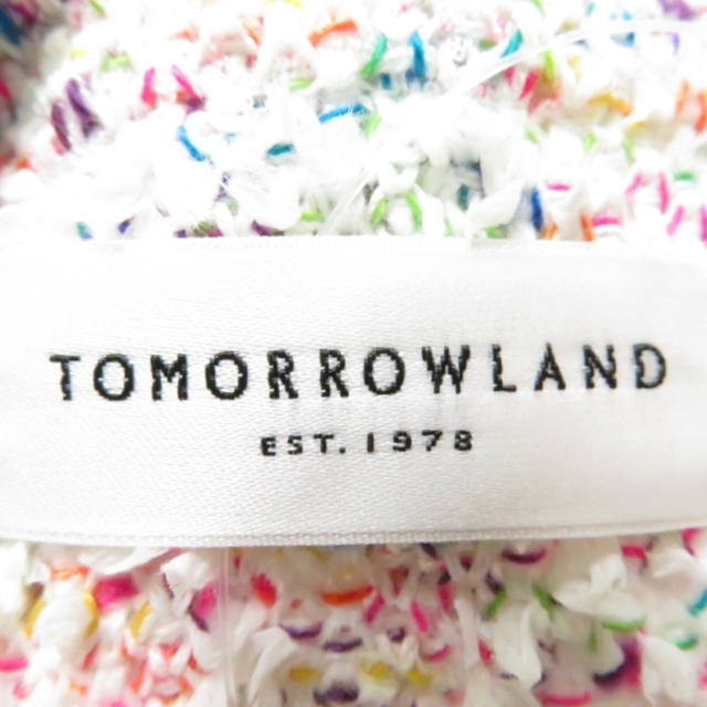 TOMORROWLAND(トゥモローランド)のトゥモローランド ジャケット S ツイード ノーカラー AM3139A2 レディースのジャケット/アウター(その他)の商品写真