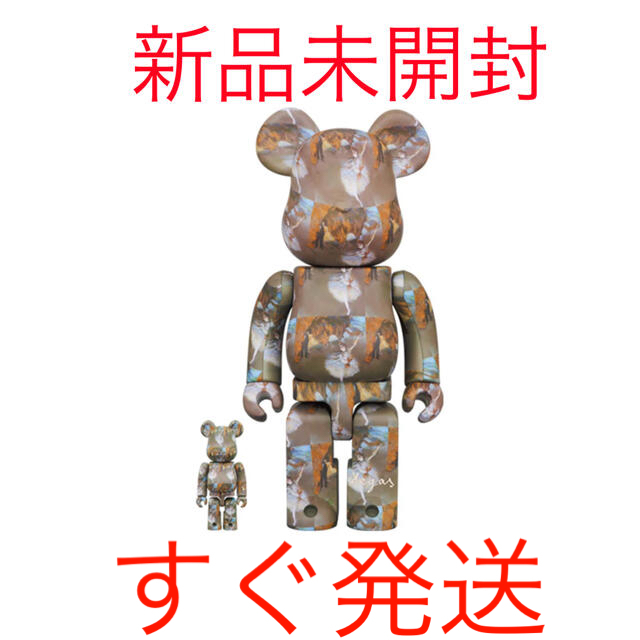 BE@RBRICK Edgar Degas Ballet 100％ & 400％