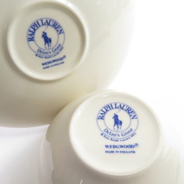 WEDGWOOD - ウェッジウッド ラルフローレン カップ&ソーサー 2 WEDGWOOD - ウェッジウッド ラルフローレン カップ&ソーサー 2