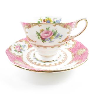 ロイヤルアルバート(ROYAL ALBERT)のロイヤルアルバート レディカーライル ティーカップ＆ソーサー SY3393E(グラス/カップ)