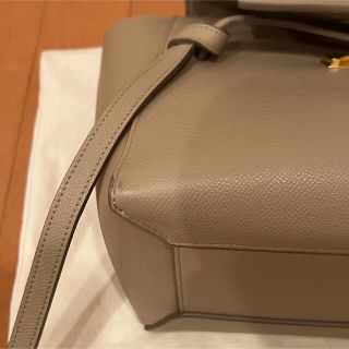 サイズ】 celine - セリーヌ ベルトバッグ マイクロ カーフスキン