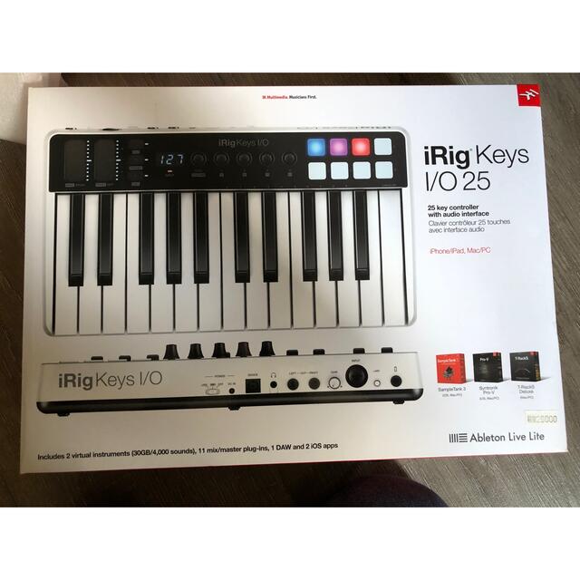 irig keys i/o25 楽器のDTM/DAW(MIDIコントローラー)の商品写真