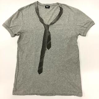 ドルチェアンドガッバーナ(DOLCE&GABBANA)のドルチェアンドガッパーナ　Tシャツ　#44サイズ　グレー　r189(Tシャツ/カットソー(半袖/袖なし))