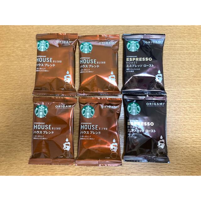 Starbucks Coffee(スターバックスコーヒー)の【匿名配送】6袋　スターバックス　ドリップ珈琲 食品/飲料/酒の飲料(コーヒー)の商品写真
