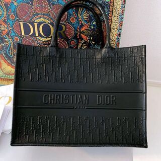 クリスチャンディオール(Christian Dior)のレア⭐︎ Christian Dior ブックトート レザー オブリーク(トートバッグ)