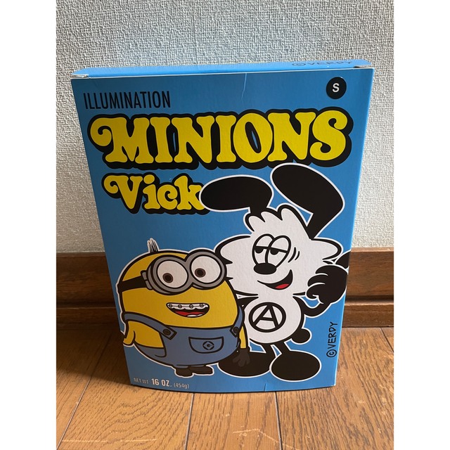 専用商品 verdy minion usj ボックス Tシャツ ブラック 黒　S