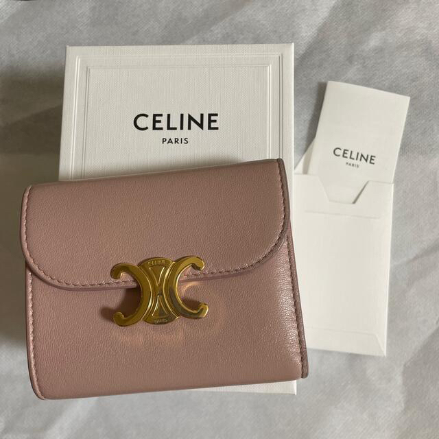 CELINE 三つ折り財布