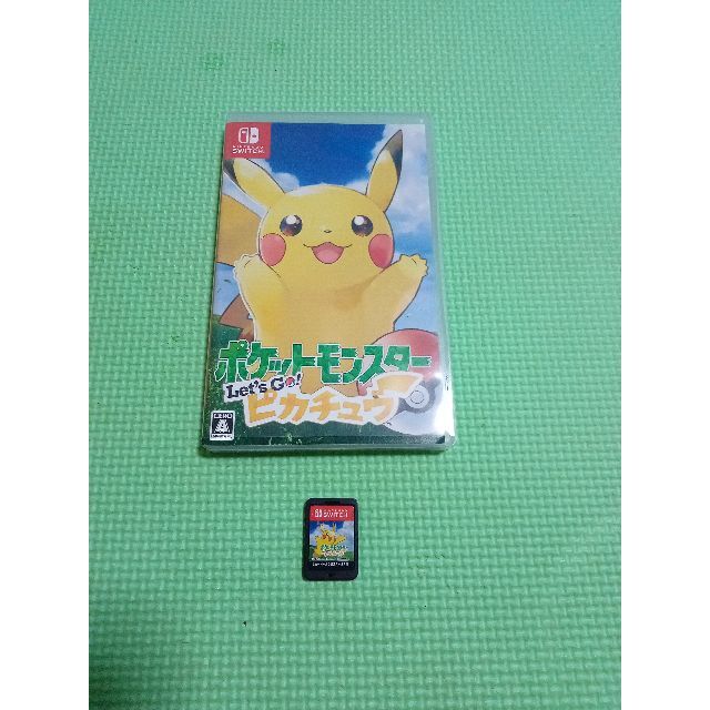 SWITCH ポケットモンスター　ピカチュウ エンタメ/ホビーのゲームソフト/ゲーム機本体(家庭用ゲームソフト)の商品写真