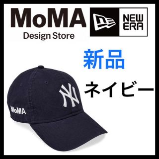 モマ(MOMA)の✨新品未使用　New Era✖️MoMA NYヤンキース　キャップ　ネイビー②(キャップ)