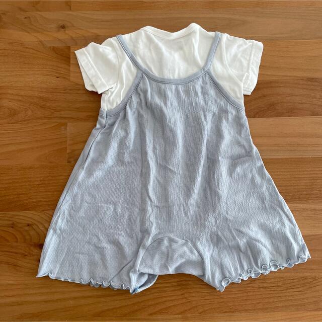 F.O.KIDS(エフオーキッズ)のaprès les cours＊GU＊ロンパース2点セット キッズ/ベビー/マタニティのベビー服(~85cm)(ロンパース)の商品写真