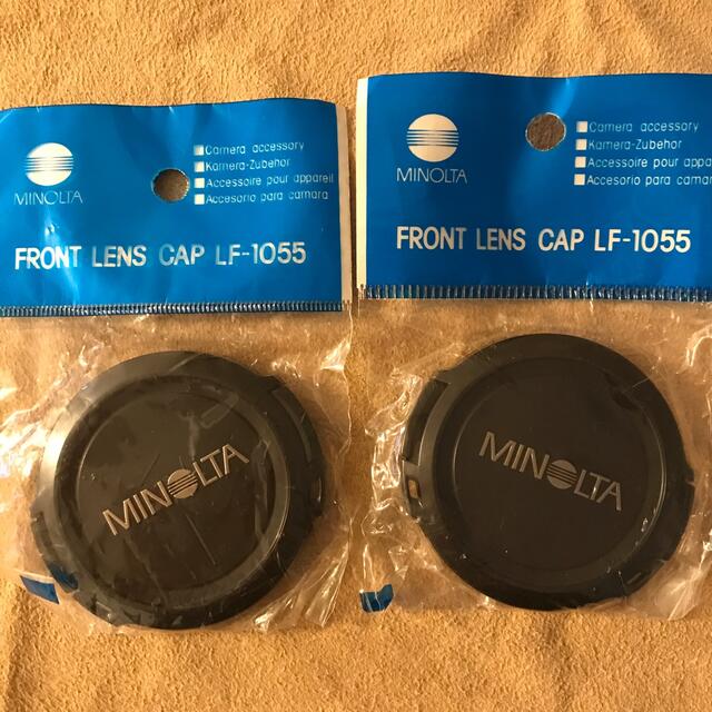 KONICA MINOLTA - ミノルタ レンズキャップ ２個 LF-1055 55mm対応の通販 by イチ's shop｜コニカミノルタならラクマ