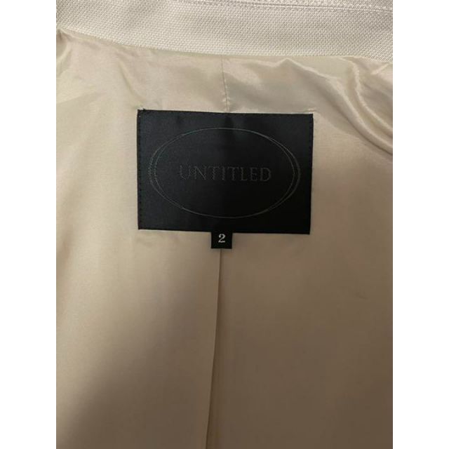 UNTITLED(アンタイトル)の美品　untitled スーツセットアップ　　Mサイズ レディースのフォーマル/ドレス(スーツ)の商品写真