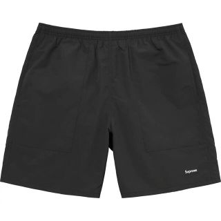 シュプリーム(Supreme)の【 Black S 】 Nylon Water Short(ショートパンツ)