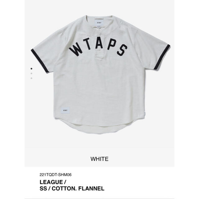 WTAPS 22ss LEAGUE / SS / COTTON. FLANNEL