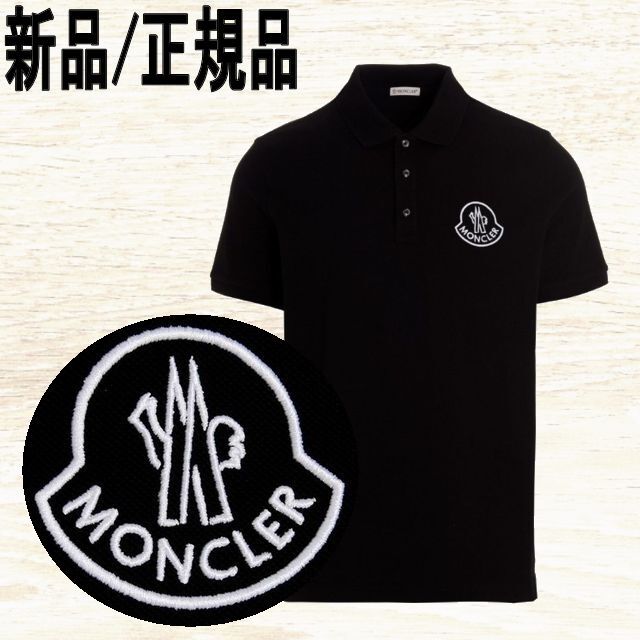 ●新品/正規品● MONCLER 刺繍ロゴ コットンピケ ポロ シャツInstagram