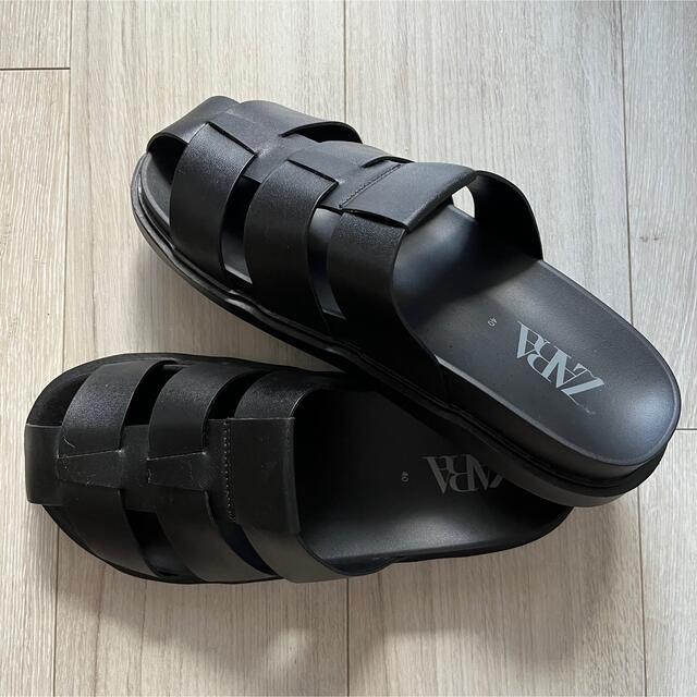 ZARA(ザラ)のZara グルカ　サンダル　 メンズの靴/シューズ(サンダル)の商品写真