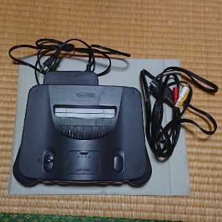 ニンテンドウ64(NINTENDO 64)の【ジャンク品】任天堂64 本体(家庭用ゲーム機本体)