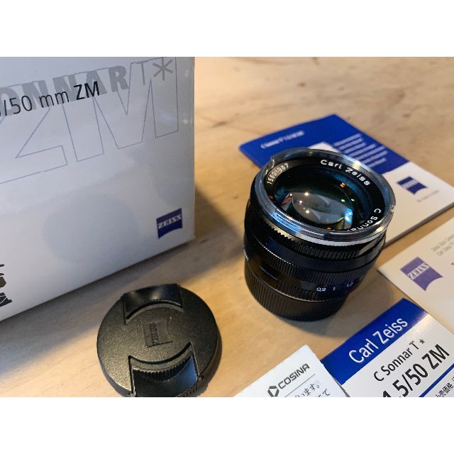 LEICA(ライカ)のライカMマウントレンズ　C SONNAR 1.5/50mm ZM　ブラック スマホ/家電/カメラのカメラ(レンズ(単焦点))の商品写真