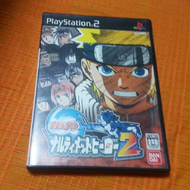 PlayStation2(プレイステーション2)のナルト ナルティメットヒーロー2 PS2 ソフト エンタメ/ホビーのゲームソフト/ゲーム機本体(家庭用ゲームソフト)の商品写真