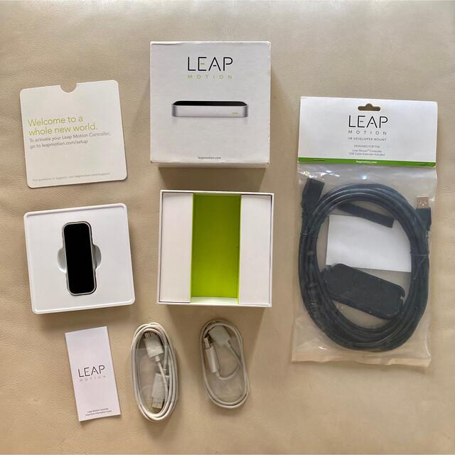 シルバーグレー サイズ 新品 Leap Motion controller&Bundle セット