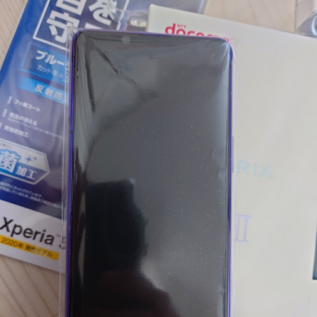 Xperia(エクスペリア)のXperia 5 II　新品　おまけ多数　SIMロック解除OK　SONY スマホ/家電/カメラのスマートフォン/携帯電話(スマートフォン本体)の商品写真