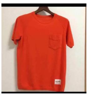 ユナイテッドアローズ(UNITED ARROWS)のMARK AWARE  オレンジ  ポケット ユナイテッドアローズ サイズ1(Tシャツ/カットソー(半袖/袖なし))