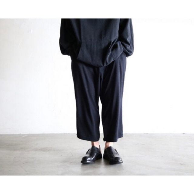 COMOLI 18ss シルクネップジャージパンツ 1