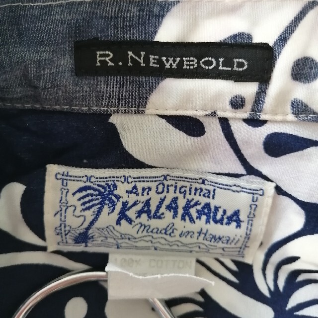 R.NEWBOLD(アールニューボールド)のR.ニューボールド☆カラカウア◇アロハシャツ メンズのトップス(シャツ)の商品写真