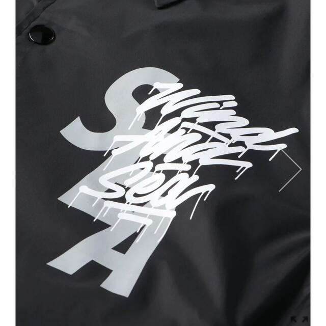 WIND AND SEA(ウィンダンシー)のWIND AND SEA COACH JACKET コーチジャケット黒キムタク着 メンズのジャケット/アウター(ナイロンジャケット)の商品写真