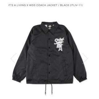 ウィンダンシー(WIND AND SEA)のWIND AND SEA COACH JACKET コーチジャケット黒キムタク着(ナイロンジャケット)