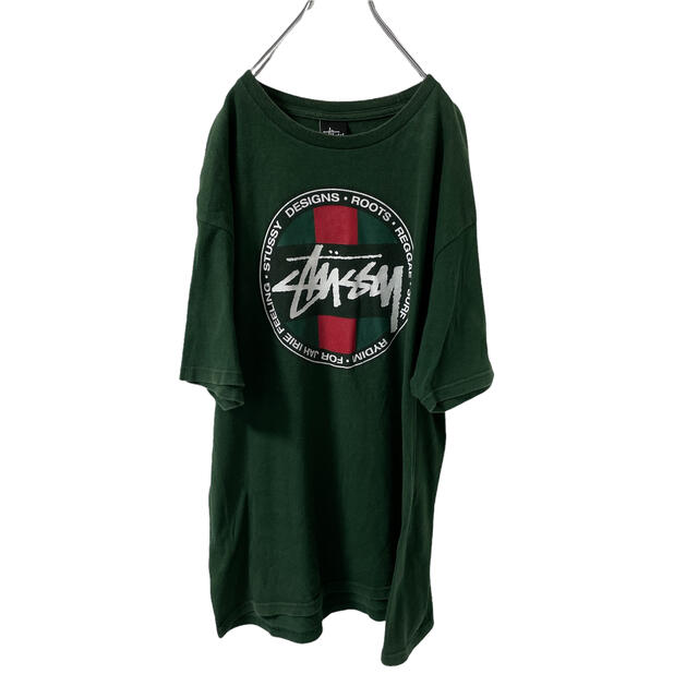 STUSSY(ステューシー)の【希少、入手困難】ステューシー ビッグロゴ　アースカラー　Tシャツ メンズのトップス(Tシャツ/カットソー(半袖/袖なし))の商品写真