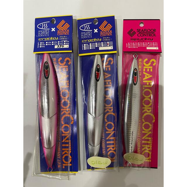 350g 330g クランキー スパンキー ジグ シーフロアコントロール