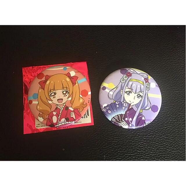 愛崎えみる ルールー・アムール HUGっと!プリキュア 缶バッジ 浴衣