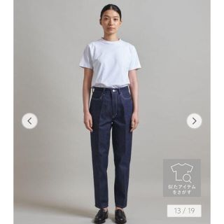 ユナイテッドアローズ(UNITED ARROWS)のLOEFFロエフスラックスデニムパンツ united arrows drawer(デニム/ジーンズ)