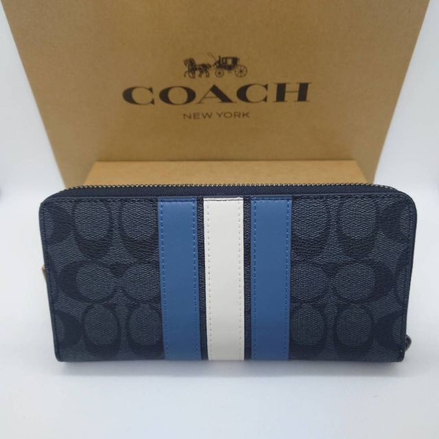 COACH 長財布 未使用 ジッピーウォレット  F26070　アウトレット品