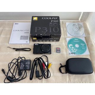 ニコン(Nikon)のNikon ニコン COOLPIX P310 ブラック コンパクトデジタルカメラ(コンパクトデジタルカメラ)