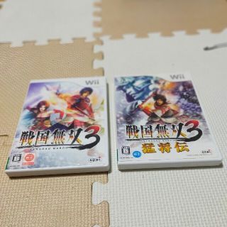 ウィー(Wii)の戦国無双3 Wiiと戦国無双3猛将伝　セット(家庭用ゲームソフト)