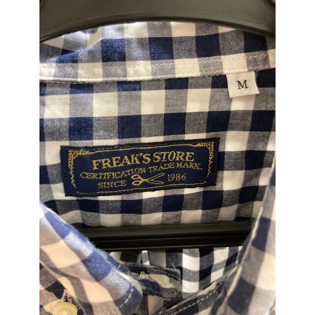 FREAK'S STORE(フリークスストア)のギンガムチェック　メンズ半袖シャツ メンズのトップス(シャツ)の商品写真