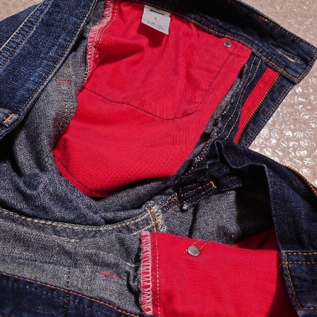 EDWIN(エドウィン)の最終値下げ❗EDWIN  ヴィンテージ加工　デニム　ハーフパンツ メンズのパンツ(デニム/ジーンズ)の商品写真
