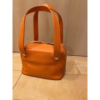 ハマノヒカクコウゲイ(濱野皮革工藝/HAMANO)のハマノHAMANO  レザー　ハンドバック　【超美品】(ハンドバッグ)