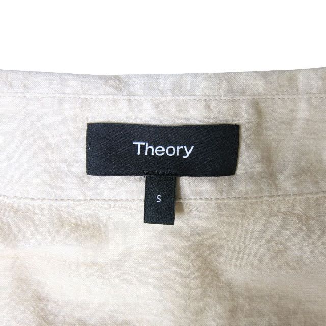 theory(セオリー)の22ss Theory シャツブラウス 定価19,800円 フライフロント レディースのトップス(シャツ/ブラウス(長袖/七分))の商品写真