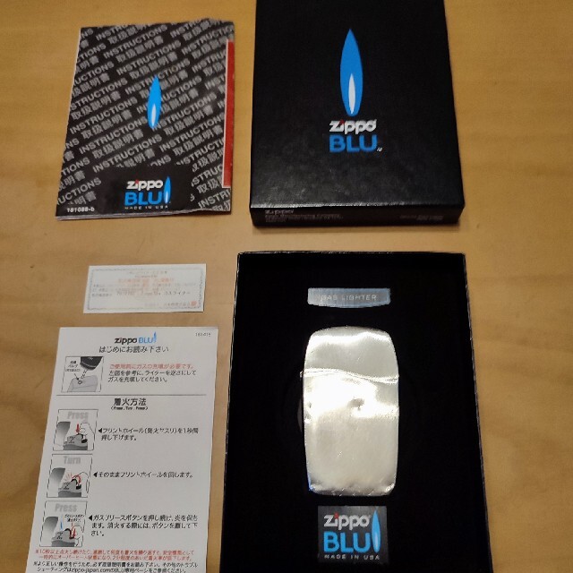 ZIPPO(ジッポー)のZippo BLU  ジッポー ブルー  ターボライター メンズのファッション小物(タバコグッズ)の商品写真