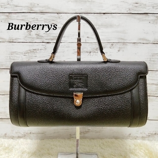 日本人気超絶の Burberry ハンドバッグ☆ノバチェック　フォーマル　黒 ハンドバッグ