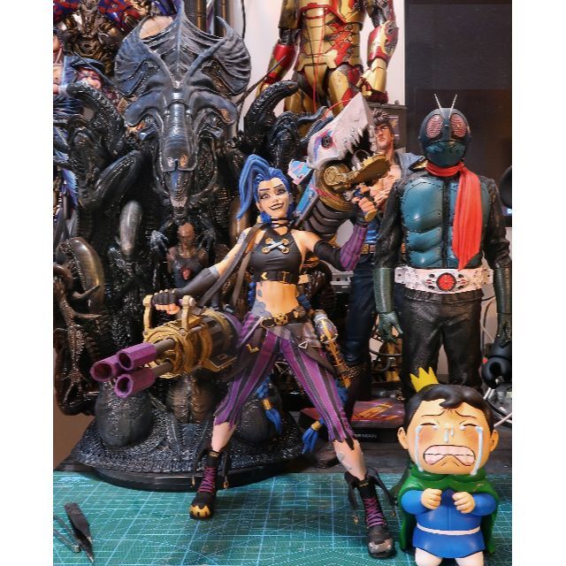1/6 暴走パンクガール ジンクス ガレージキット(未組み立て未 1/6 暴走パンクガール ジンクス ガレージキット(未組み立て未