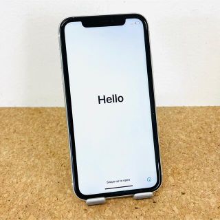 アイフォーン(iPhone)のSIMフリー　iPhone11 128GB ホワイト  MWM22J/A(スマートフォン本体)