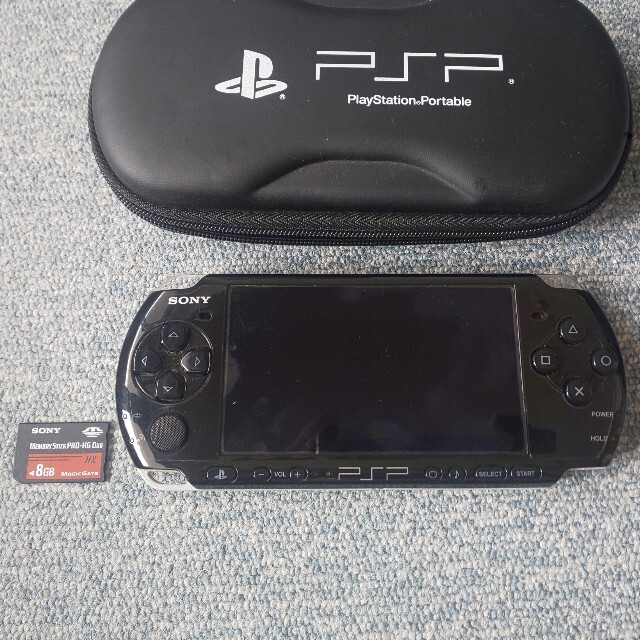 PlayStation Portable(プレイステーションポータブル)のPSP-3000 ピアノブラック 本体 エンタメ/ホビーのゲームソフト/ゲーム機本体(携帯用ゲーム機本体)の商品写真